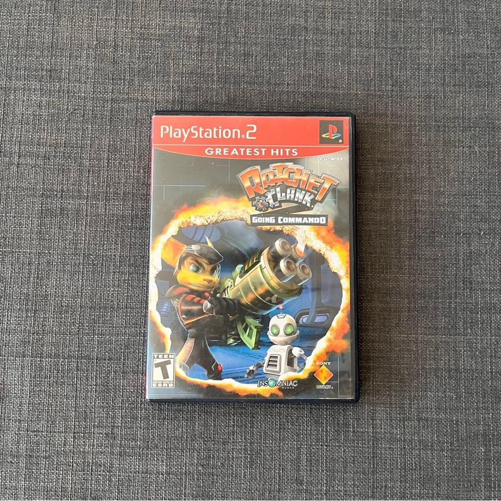 Ratchet & Clank‎ Going Commando Sony Playstation 2 Game PS2